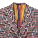 Etro Pink Checked Single Breasted Jacket Size 50 Owned By Elton John And David men