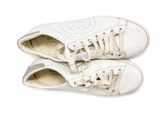 Gucci White Leather Lace-Up Trainers – Size EU 36 ladies