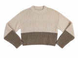 Peserico Sparkle Colour-Block Alpaca Blend Pullover I 44 ladies