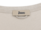 Herno Metallic Gold Linen Blend Top – Size IT 42 US 6 UK 10 ladies