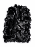 Joseph Black Lambskin Shearling Vest – Size 38 ladies