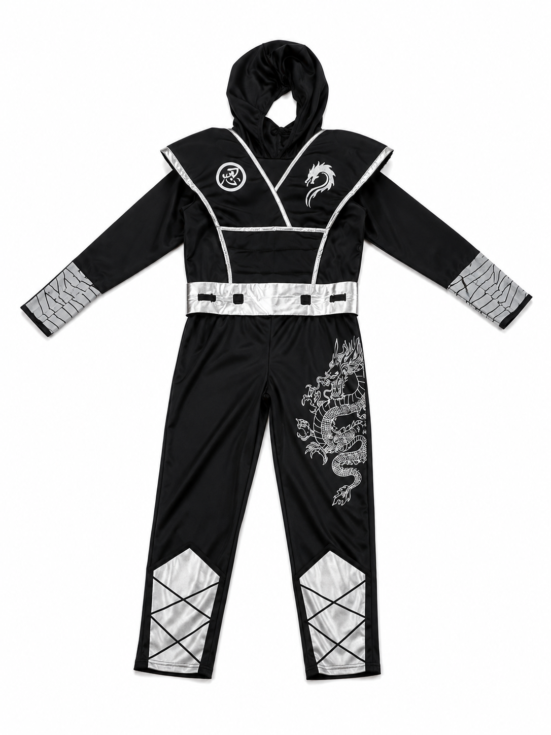Children’s Fancy Dress Costume Set of 2– Ninja & Mad Hatter children