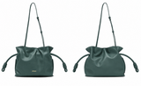 Loewe Mini Flamenco Knot Clutch Bag – Vetiver Green Soft Nappa Leather ladies