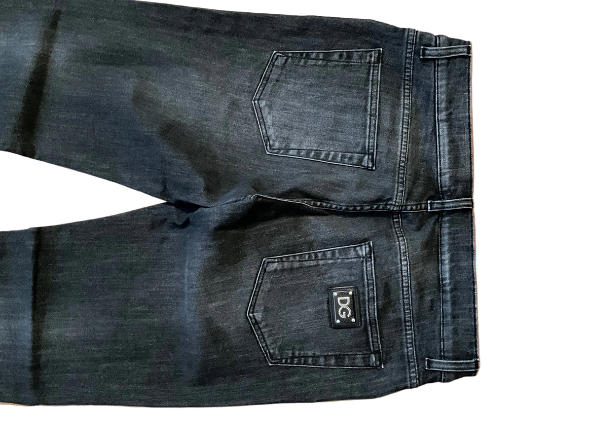 Dolce & Gabbana logo skinny jeans denim size I 48 men