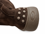 Tod’s Men’s Dark Brown Suede Lace-Up Ankle Boots – US 7.5 / EU 40.5 men
