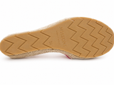 Missoni Zig Zag Leather Striped T-Strap Wedges Sandals Size 39 ladies