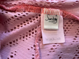 SUNDAY SAINT-TROPEZ MINI SHORTS PINK ONE SIZE FITS ALL LADIES