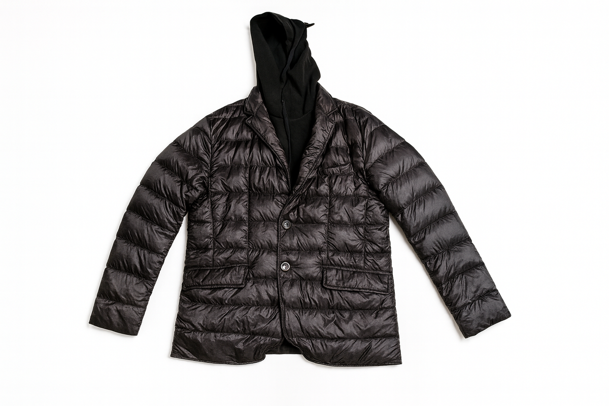 Herno Resort Ultralight nylon puffer blazer jacket size 50 MEN