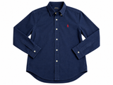 Polo Ralph Lauren Boys’ Linen Shirt – Navy Blue 8 years children