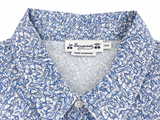 Bonpoint Liberty Print Cotton Shirt Boys Size 10 Years Blue White Floral children