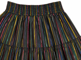 Stella McCartney Kids Metallic Rainbow-Stripe Skirt 10 years children