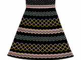 M Missoni Knit Black Dress size I 42 ladies