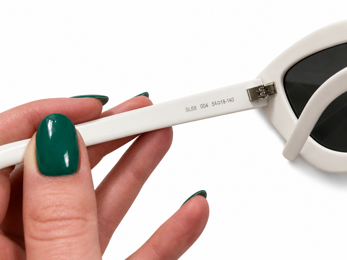 Saint Laurent SL 68 SUNGLASSES | IVORY GREY ladies