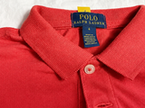 Polo Ralph Lauren Boys Coral Red Pocket Polo Shirt – Size 4 years children