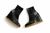 Celine Leather Mid-Calf Boots Size 38 US 8 UK 5 ladies