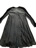 Valentino Black Silk Velvet Dress size I 40 UK 8 US 4 ladies