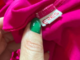 ERES Fuchsia One Piece Swimsuit size M medium ladies