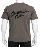 Christian Dior Couture Grey Cotton & Silk T-Shirt – Size S men