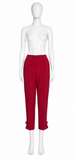 Red Valentino Straight Leg Pants Trousers size I 42 UK 10 US 6 ladies
