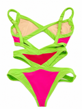 Agent Provocateur Mazzy Cut-Out Swimsuit – Size 4 ladies