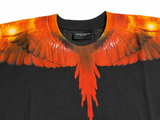 Marcelo Burlon Wings Print Cotton T-Shirt 8 years old children