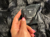 Joseph Black Lambskin Shearling Vest – Size 38 ladies