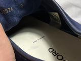 Tom Ford Navy Blue Suede Low-Top Trainers – Size US 9 / EU 42/ UK 8 men