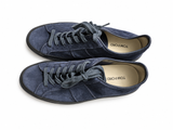 Tom Ford Navy Blue Suede Low-Top Trainers – Size US 9 / EU 42/ UK 8 men