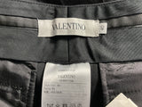 Valentino Virgin Wool Straight Leg Pants Trousers size I 40 US 4 UK 8 ladies