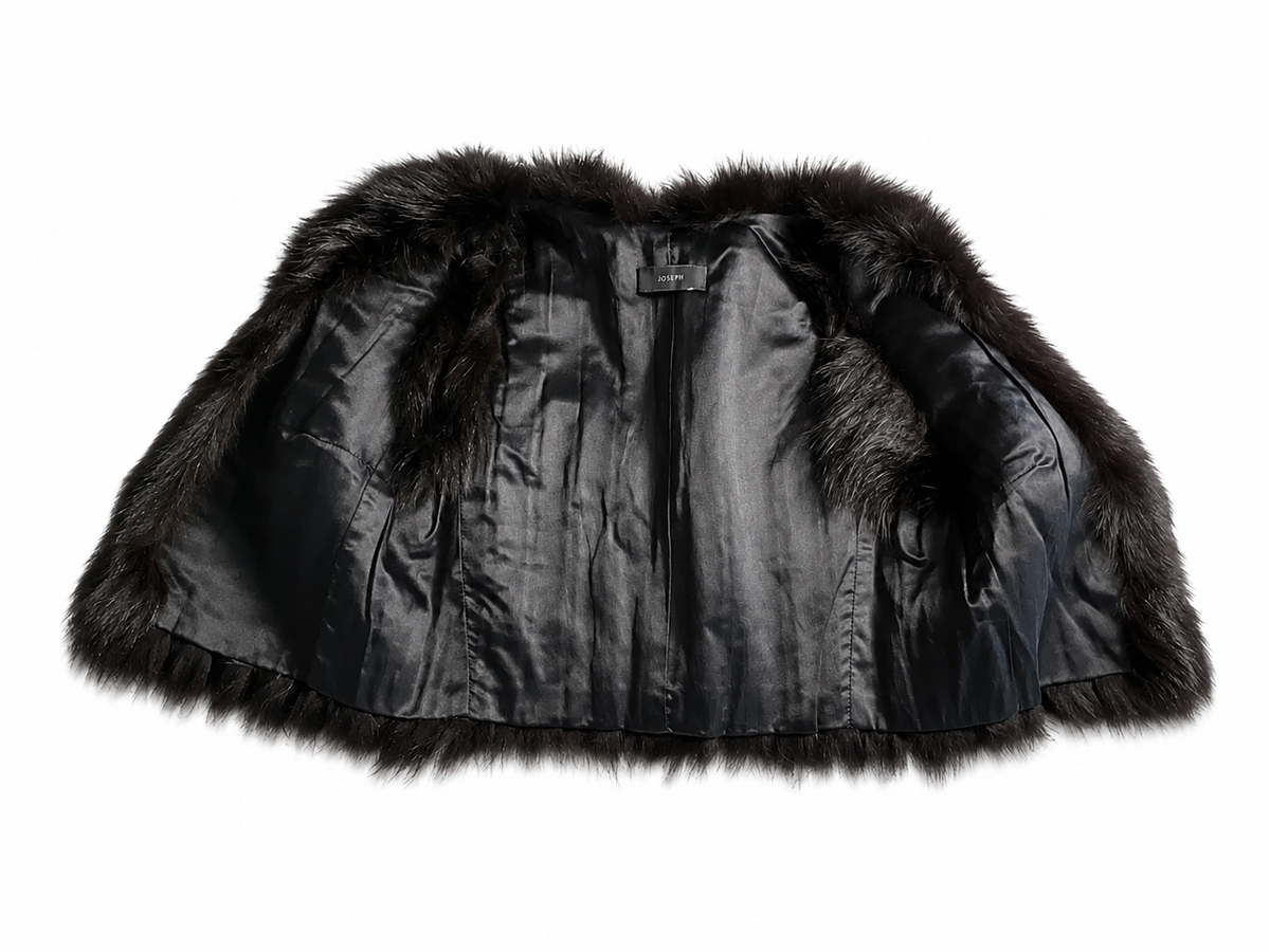 Joseph Cropped Shearling Fur Vest ladies