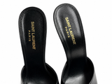 Saint Laurent LA 16 Leather Mules – Black – EU 39 ladies