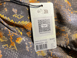 Zadig & Voltaire Défilé Ramela Python Print 100% Silk Dress Size S ladies