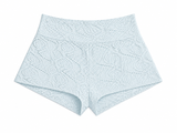 SUNDAY SAINT-TROPEZ MINI SHORTS AQUA SIZE S small LADIES