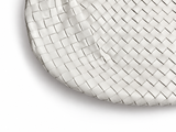 Bottega Veneta Large Jodie Intrecciato White Nappa Leather Hobo Shoulder Bag ladies