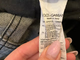 Dolce & Gabbana logo skinny jeans denim size I 48 men