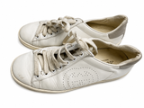 Gucci White Leather Lace-Up Trainers – Size EU 36 ladies