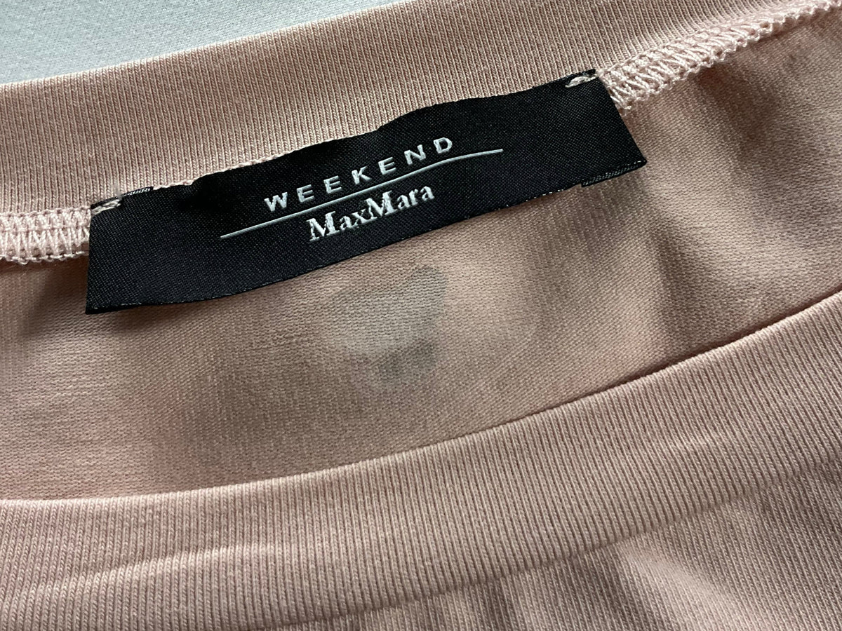 WEEKEND MAX MARA BEIGE T SHIRT SIZE M MEDIUM LADIES
