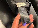 Victoria Beckham Black Wool Asymmetric Ruffle Mini Skirt UK 6 ladies