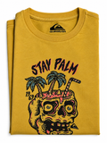 Quiksilver Boys’ “Stay Palm” Graphic T-Shirt – Age 12 years children