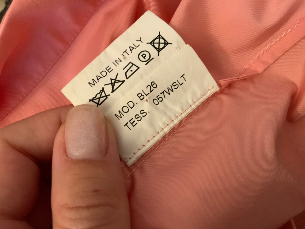 L'Wren Scott Yorkshire Pudding Pink Sleeveless Blouse Size I 38 UK 6 US 2 XS ladies