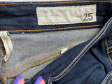 Rag & Bone Nina High-Rise Ankle Jeans – Size 25 ladies