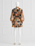 Zimmermann Ninety Six Patch Mini Dress – Patchwork Paisley dress