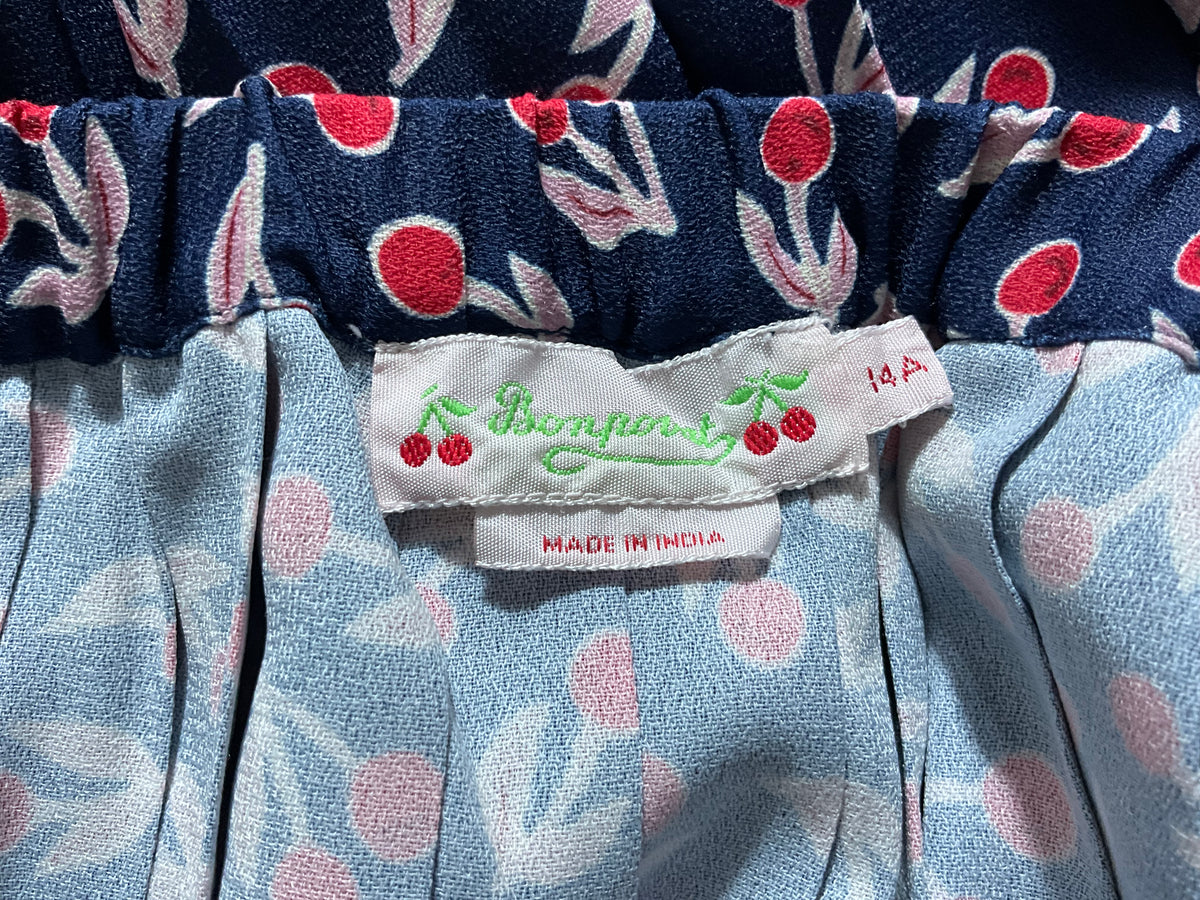Bonpoint cherry-print mini skirt 14 years children