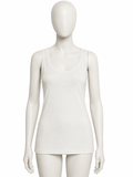 Hanro White Tank Top – Size XS ladies