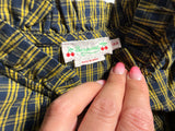 Bonpoint Girls’ Checked Ruffle Blouse 14 years children
