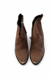 Golden Goose Handmade Suede Leather Young ankle boots in dark brown Size 38 ladies