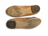 Salvatore Ferragamo Varina bow-embellished patent-leather ballet flats Size 8 1/2 38.5 ladies