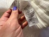 Polo by Ralph Lauren Cable Knit Polo Dress – White – Size M ladies