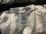 Oscar de la Renta Tweed Lace Mini Skirt Size 0 ladies