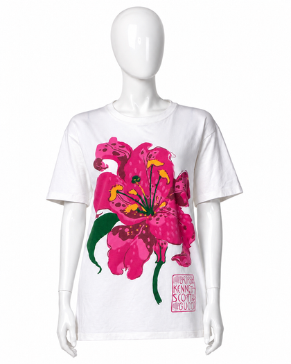 Gucci x George Kenneth Scott Oversized Graphic Print T-Shirt – Size M ladies
